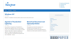 Desktop Screenshot of hans-drost.nl